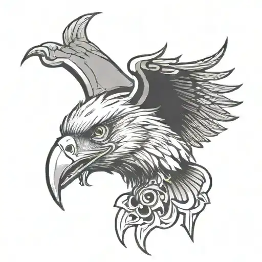 Eagle Broke The Illuminati Eye