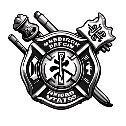 Fire Department And Medicin Combined