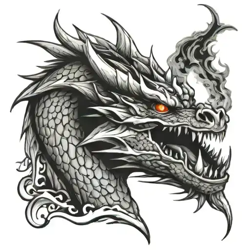 Slay The Dragon Breathing Fire