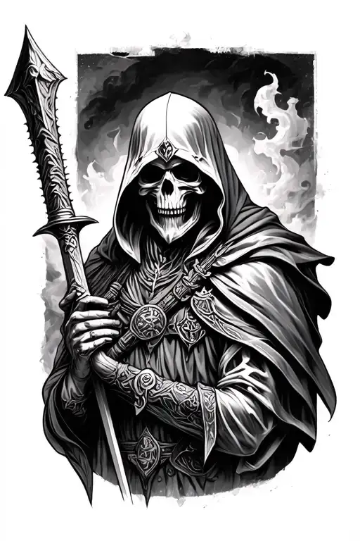 Militart Grim Reaper Style Of Norse Mytholigy