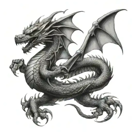 Good Dragon Vs Evil Dragon