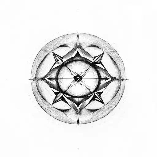 Heartagram With Moon Phases