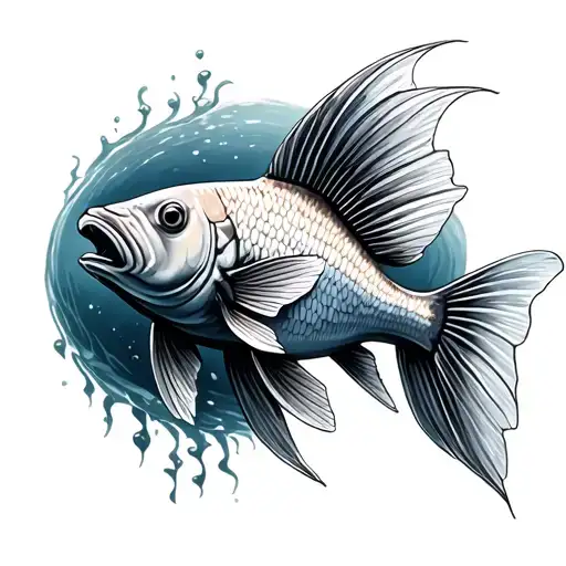 Fish Ocean Transition To Woods Animals