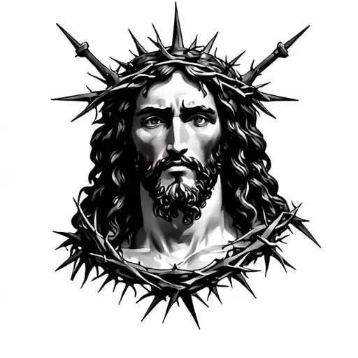 Black Jesus Crown Of Thorns