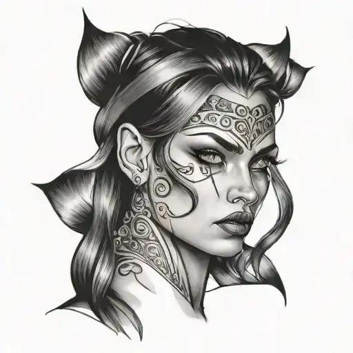 Badass Woman Realism