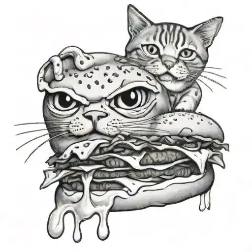 Cat Called Cheeseburger
