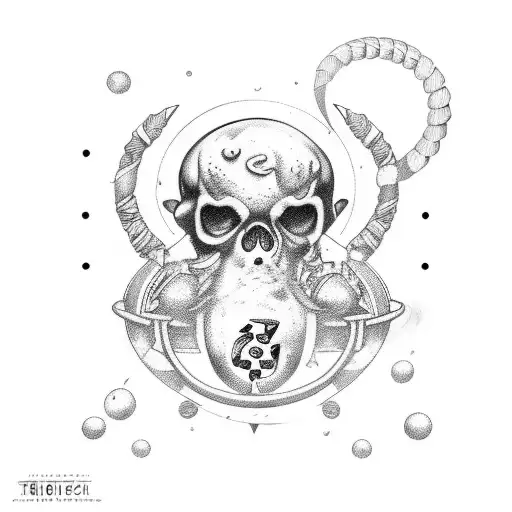 Cancer Zodiac Trash Polka