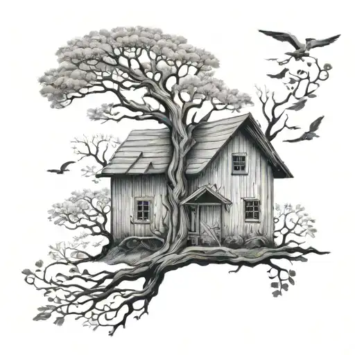 Oak Tree Stable Loyal And A Home For Its Birds