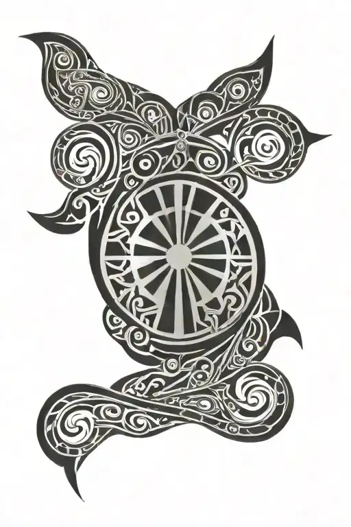 Star Wars Imperial Logo Maori