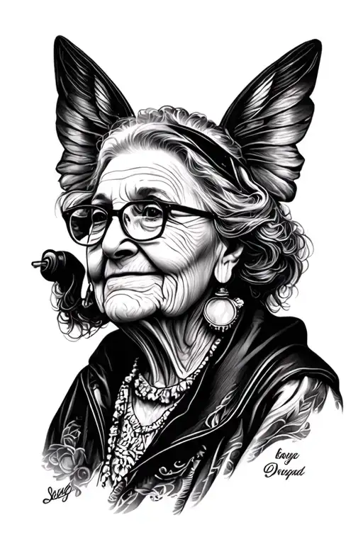 Passed Away Grandma Writing