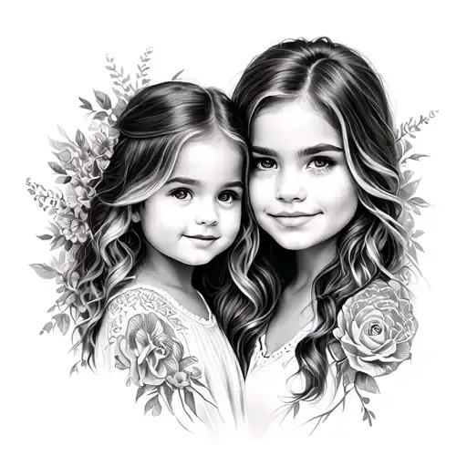 Something Creative Based On My Wife Adriana And Daughter Natalka