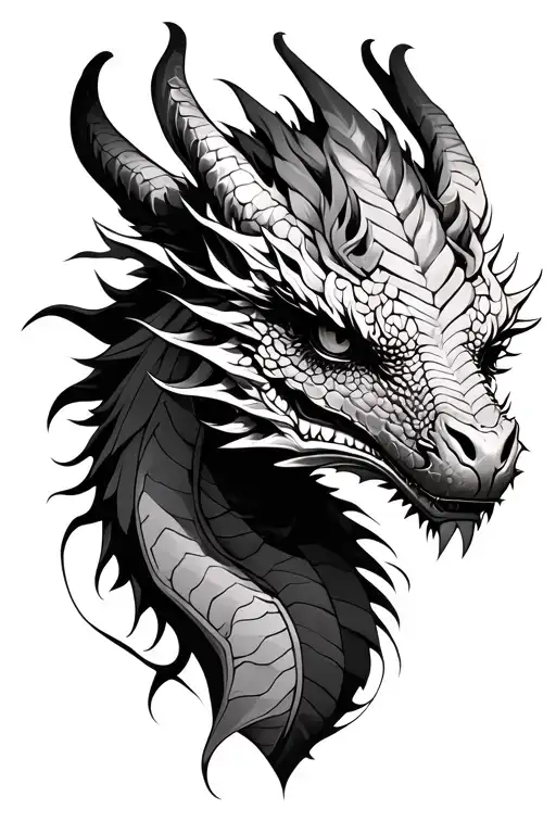 Female Dragon Head