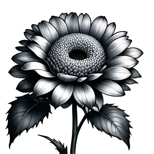 Chrysanthemum With Flowy Water