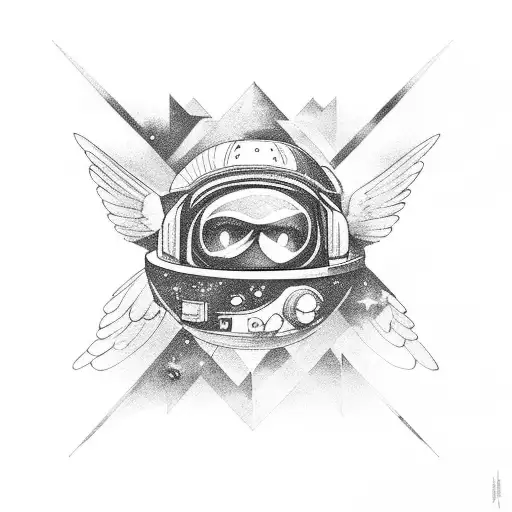 An Adventurous Journey Through Space Guided By A Celestial Angel