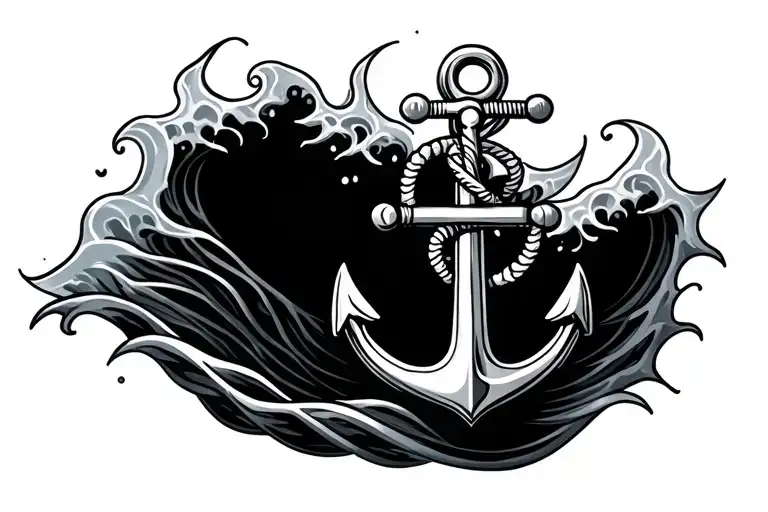 Waves Anchor Surrounded