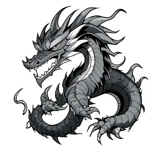 Dragon Ball Z Shenron Around Arm