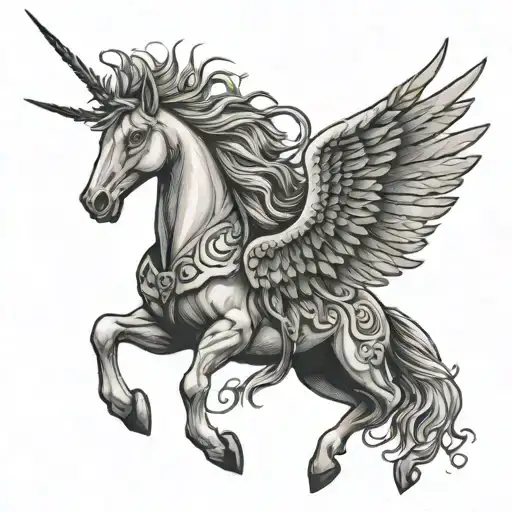 Scary Pegasus Rising