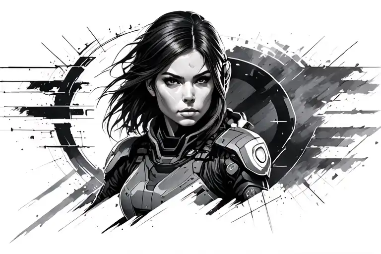 Mass Effect Female Shepard N7