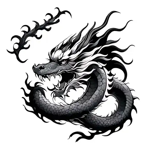 Shivam In Japanese Dragon