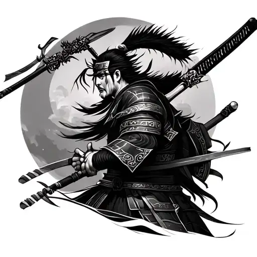 Samurai And Darurama