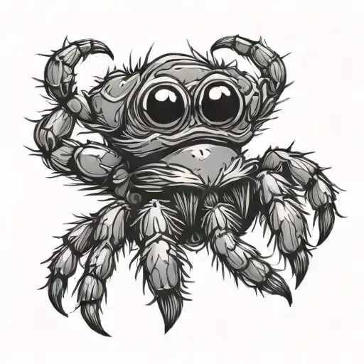 Cartoon Jumping Spider