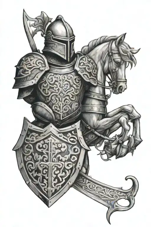 Irish Shied Of Armor