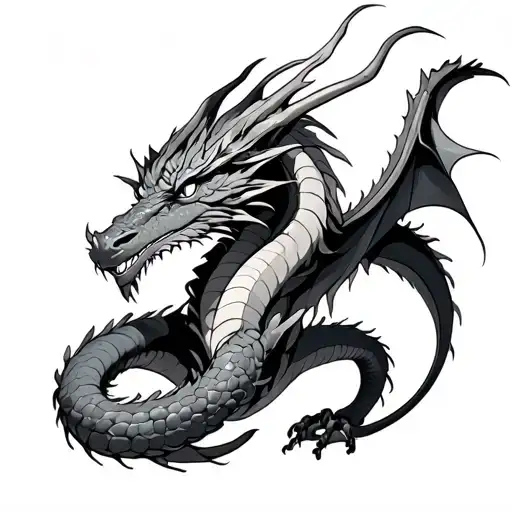 Auroboros Dragon Coiling