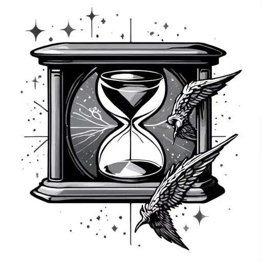 Hourglass And Sagittarius