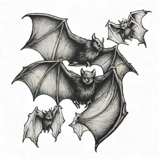 Small Black Bats That Slower Get Bigger