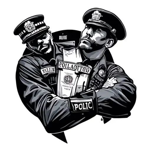 Police Theme Sleeve