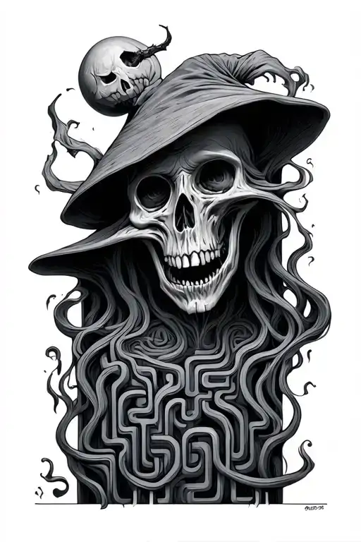 Spooky Labyrinth Maze