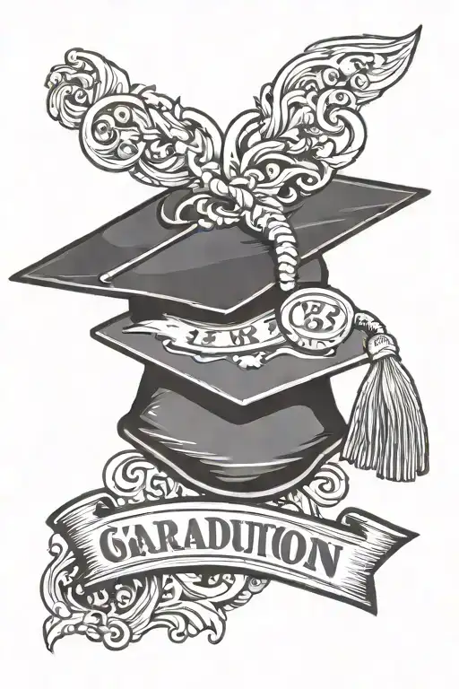 Graduation Cap With Date