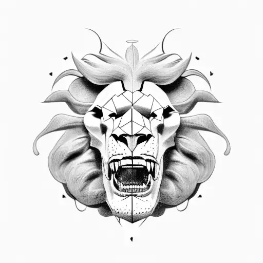 Hercules Skull Wearing Nemean Lion