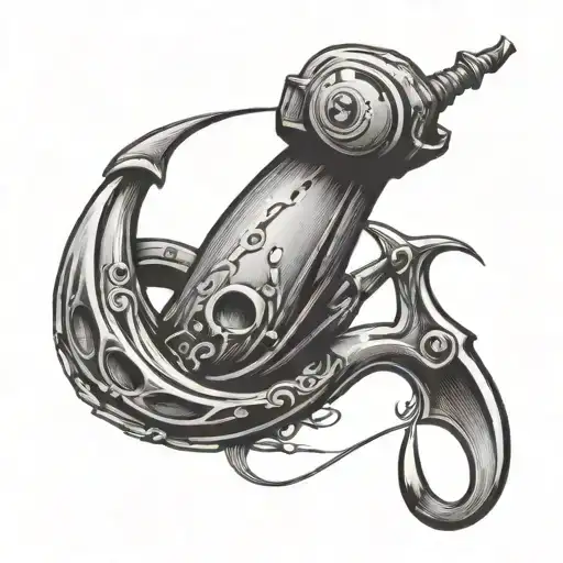 Fishing Hook And Nail