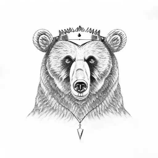 Bear With Crown Outkast