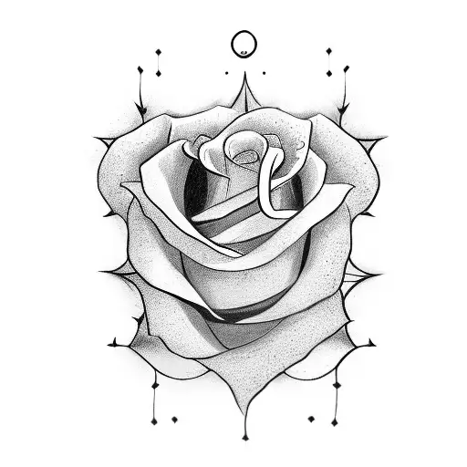 Word Harshita Written With A Crown Of Rose