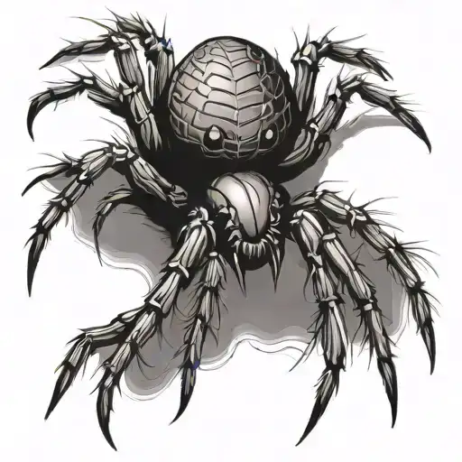 Spider With Long Front Legs