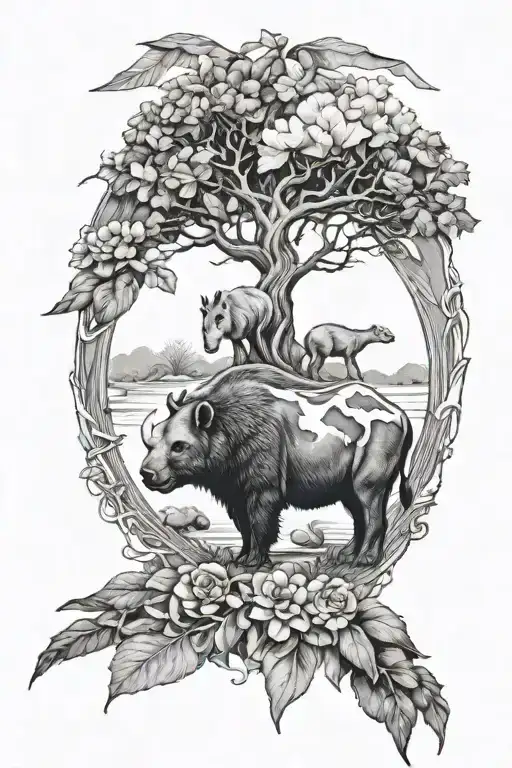 Nature Animals Love Mother Earth