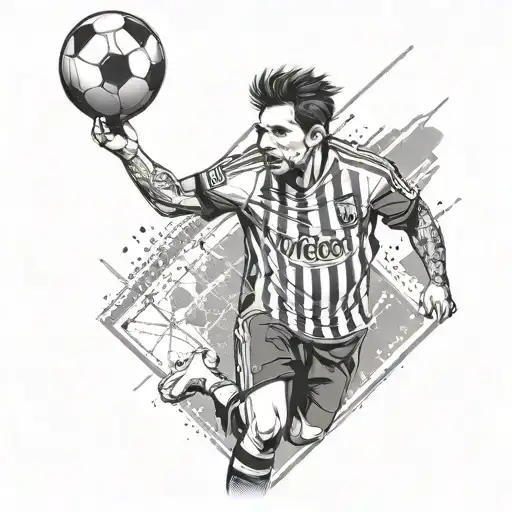Football Messi World Cup