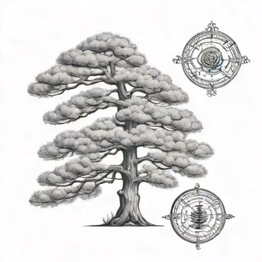 Sorber Pine Tree Made