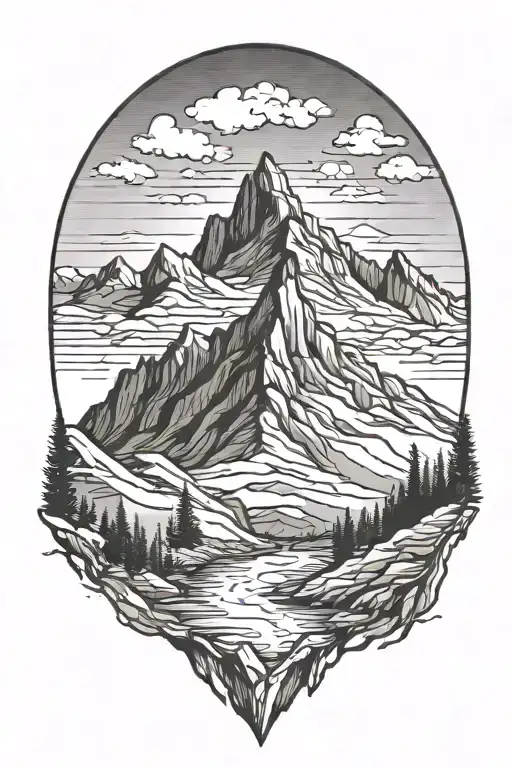 7 Mountain Peak Overlooking