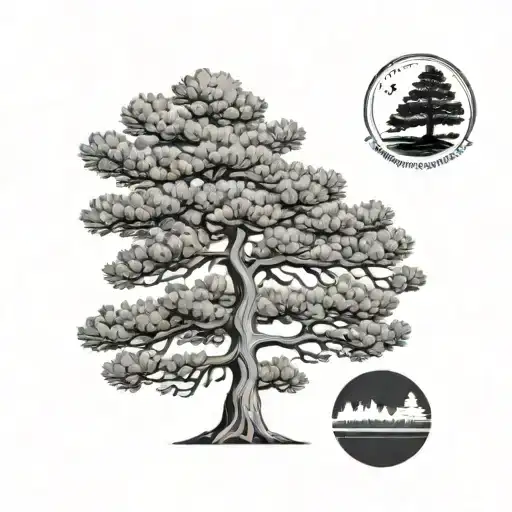 Sorber Pine Tree Made