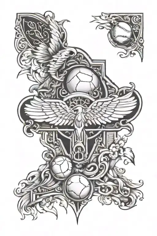 Incorporate A Bible Verse Into A Design Inspired By Your Favorite Sport