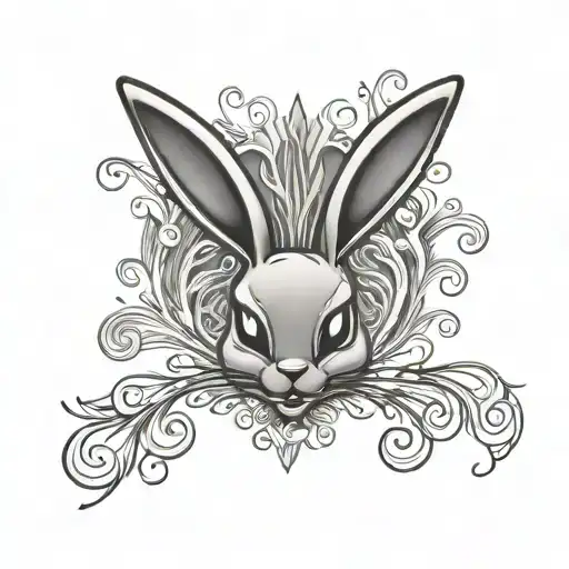 Playboy Bunny Logo With Alien Features
