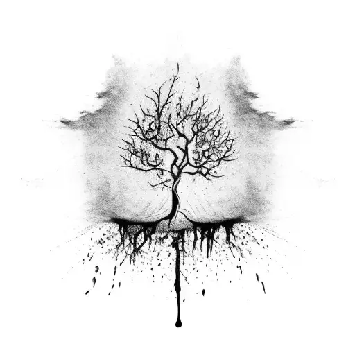 Tree For Liberty Dripping In Blood