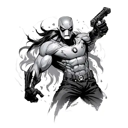 Marvel Character Wielding