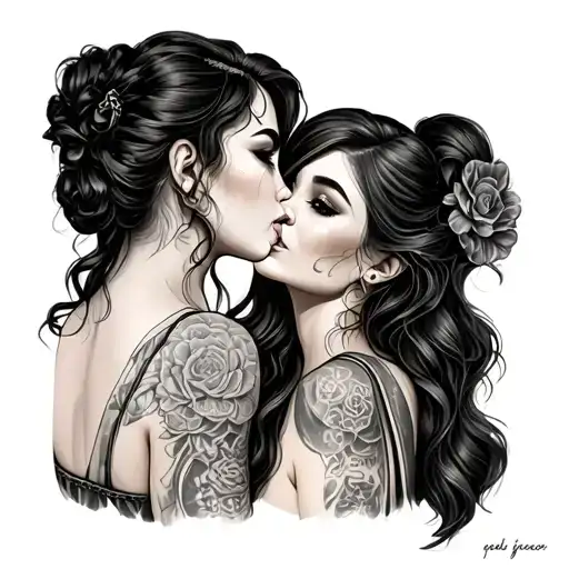 Good Sister Tattooed In The Back