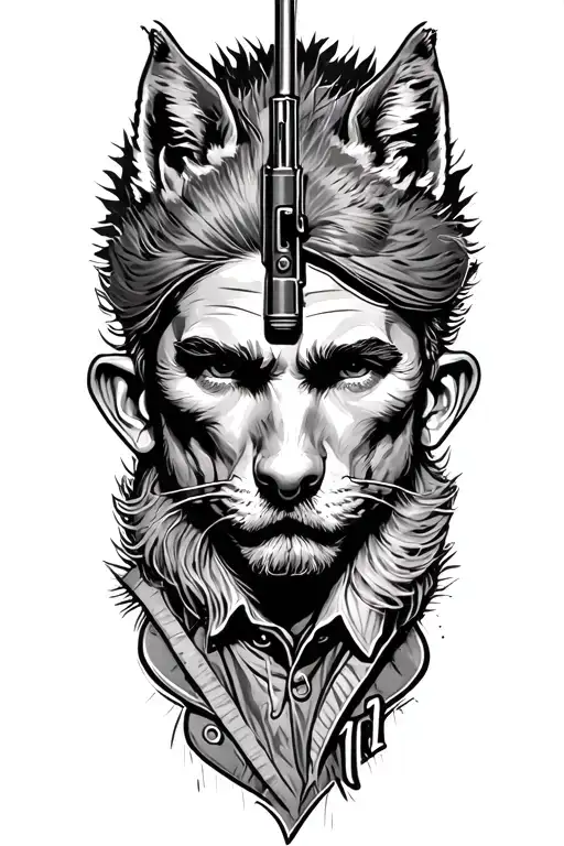 Farmer Outstanding In His Feild Shotgun Over Shoulder