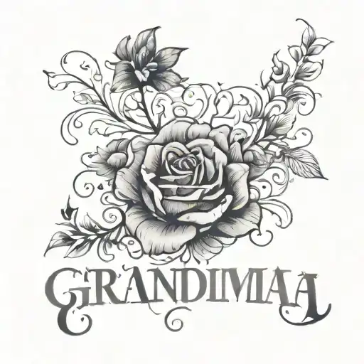 Grandma Name Written