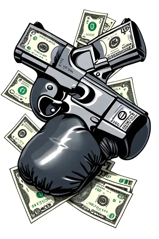 Money Guns Monopoly Boxing Gloves